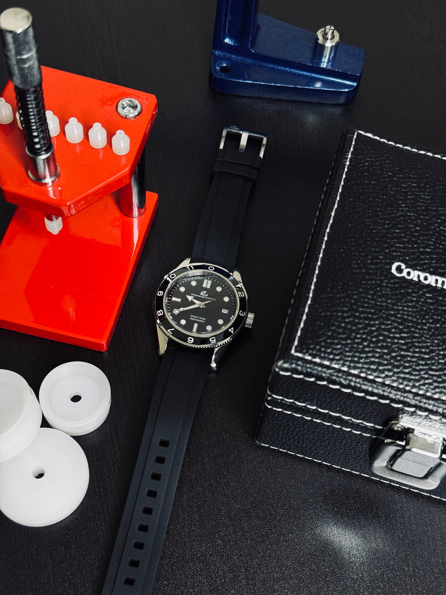 Marina Edition 2.0 by Coromandel Watch Co. - Automatic Watch - Black Dial