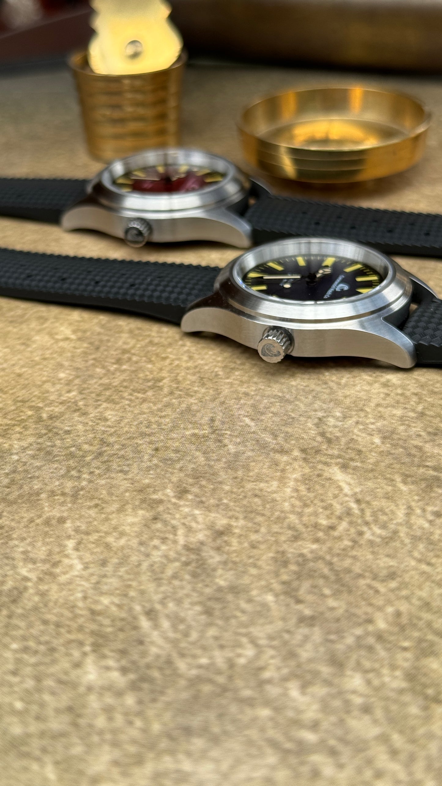 Tanjore Edition by Coromandel Watch Co. - Automatic NH35A Movement - Blue Dial