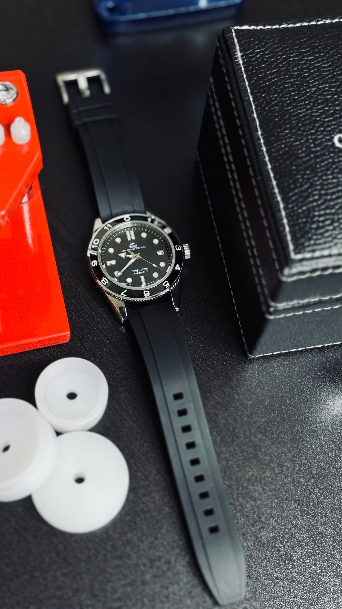 Marina Edition 2.0 by Coromandel Watch Co. - Automatic Watch - Black Dial