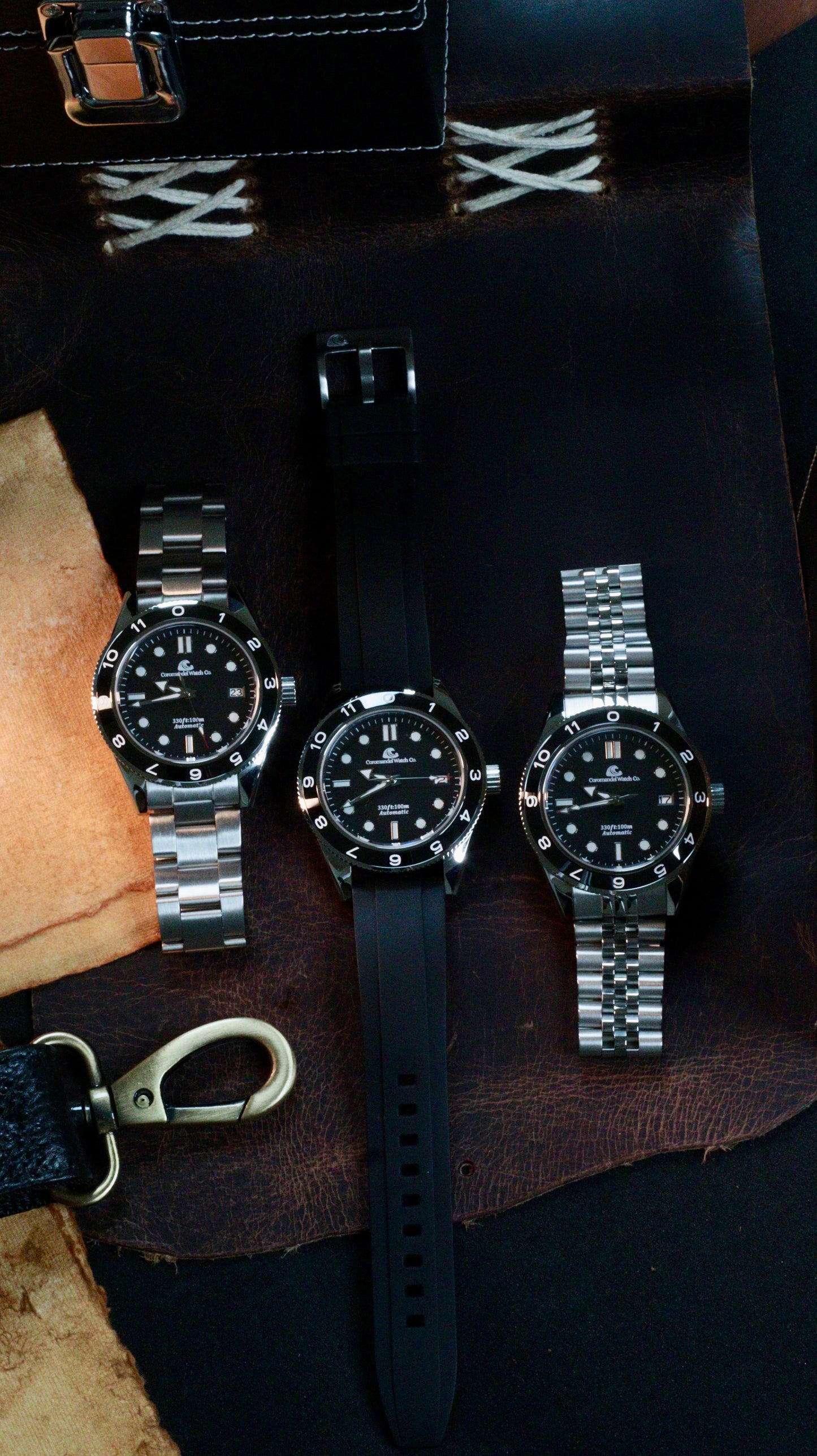 Marina Edition 2.0 by Coromandel Watch Co. - Automatic Watch - Black Dial - NH35