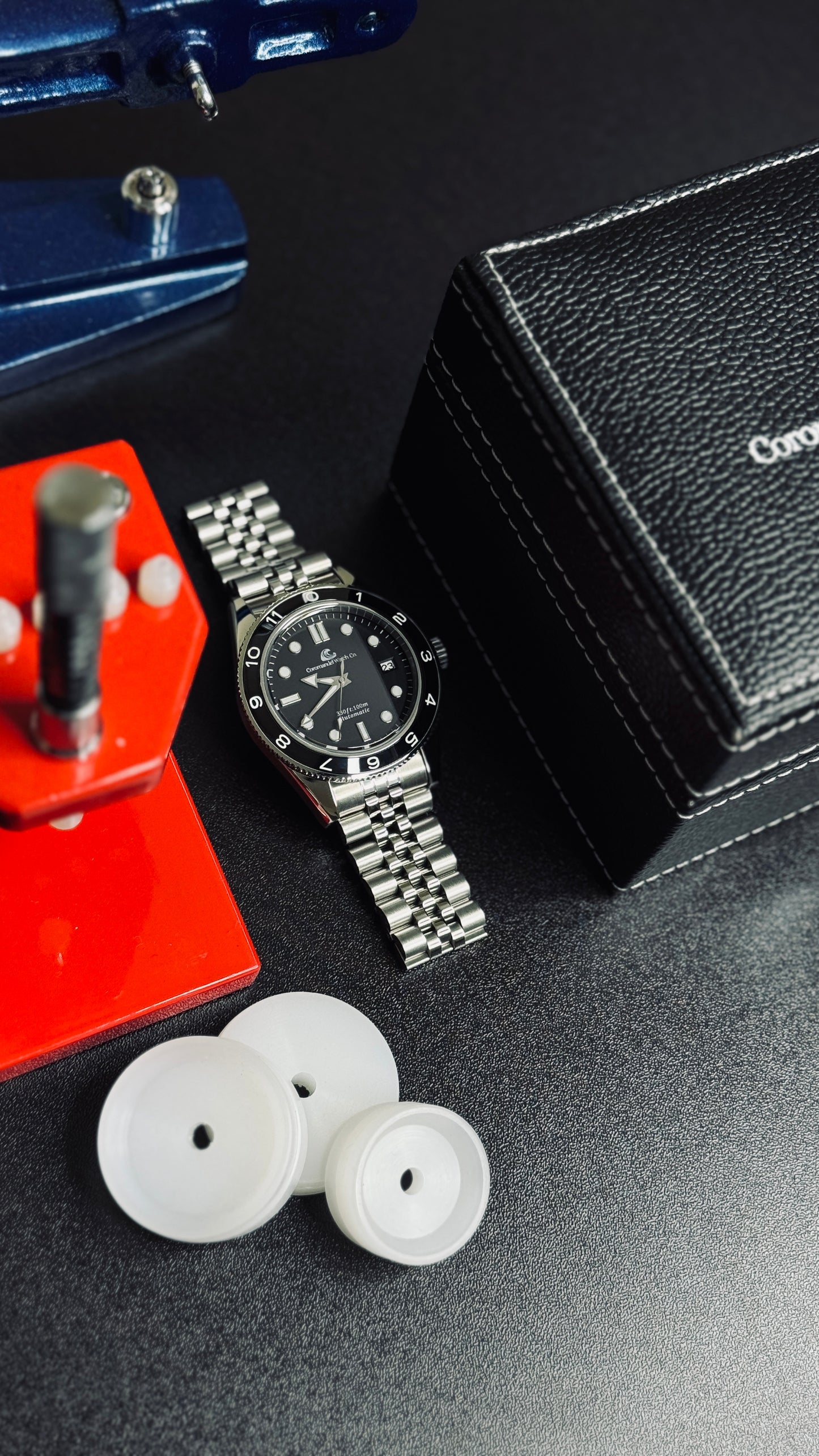 Marina Edition 2.0 by Coromandel Watch Co. - Automatic Watch - Black Dial