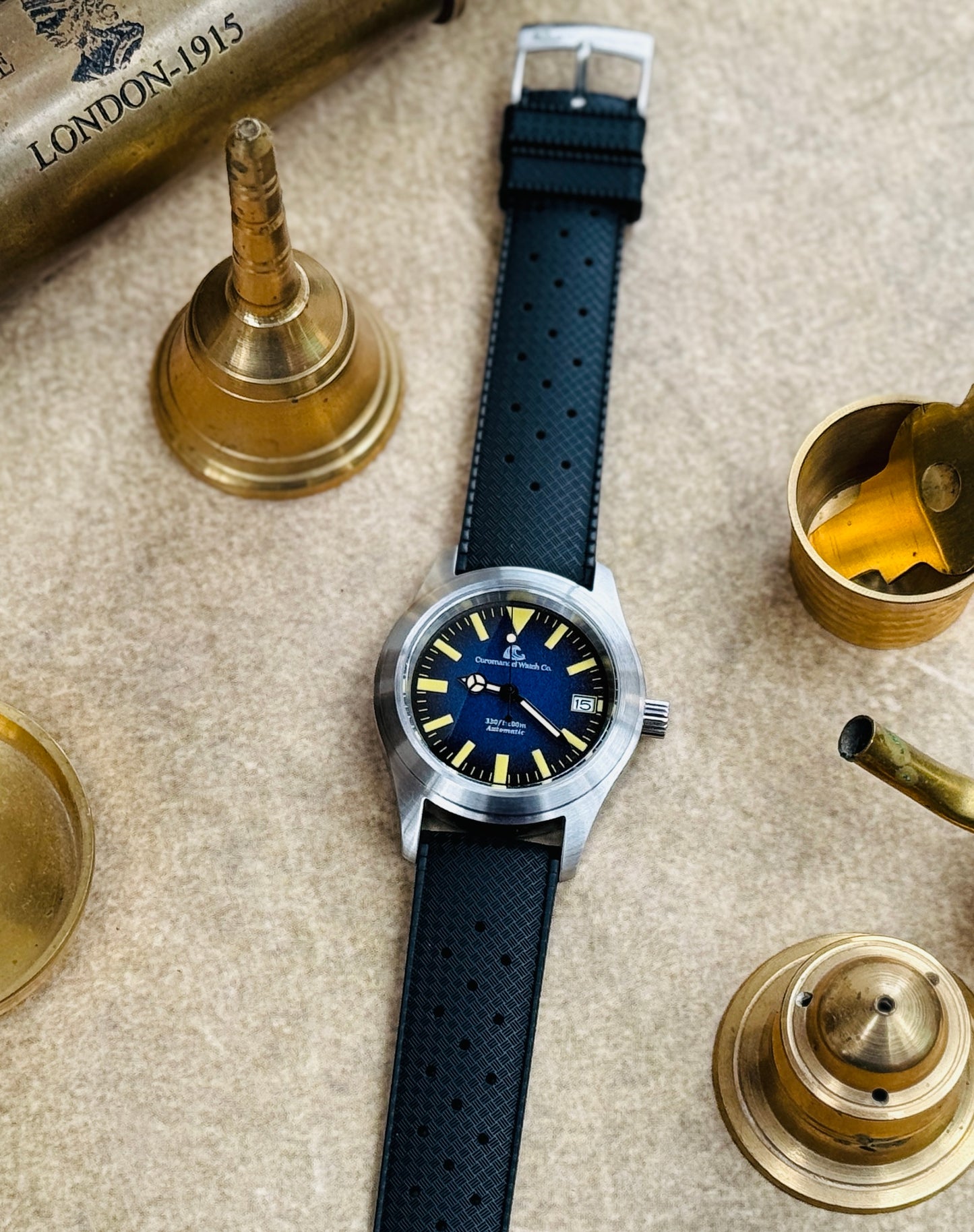 Tanjore Edition by Coromandel Watch Co. - Automatic NH35A Movement - Blue Dial