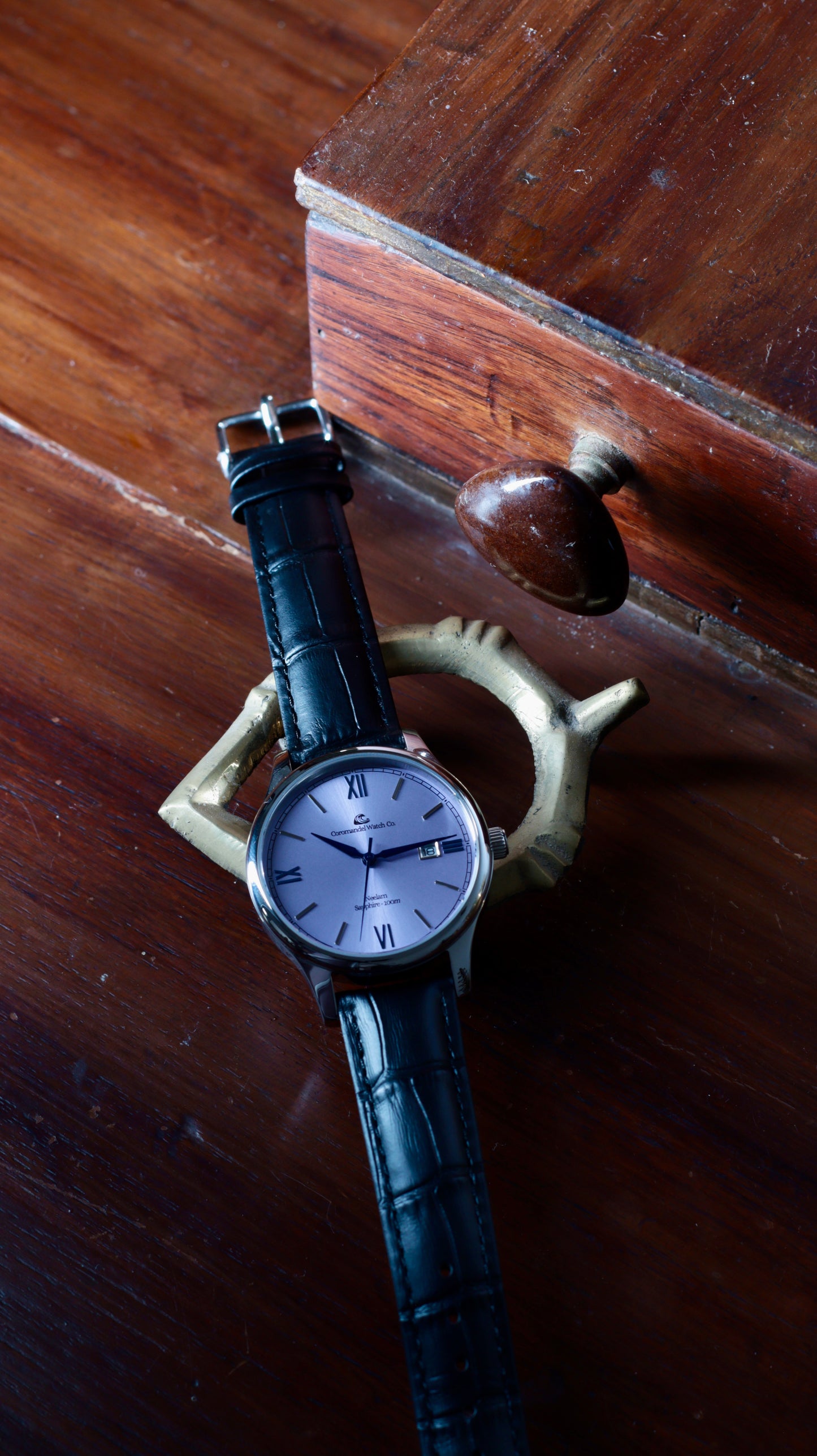 Varnam Collection - Neelam - Sunburst Purple Dial by Coromandel Watch Co