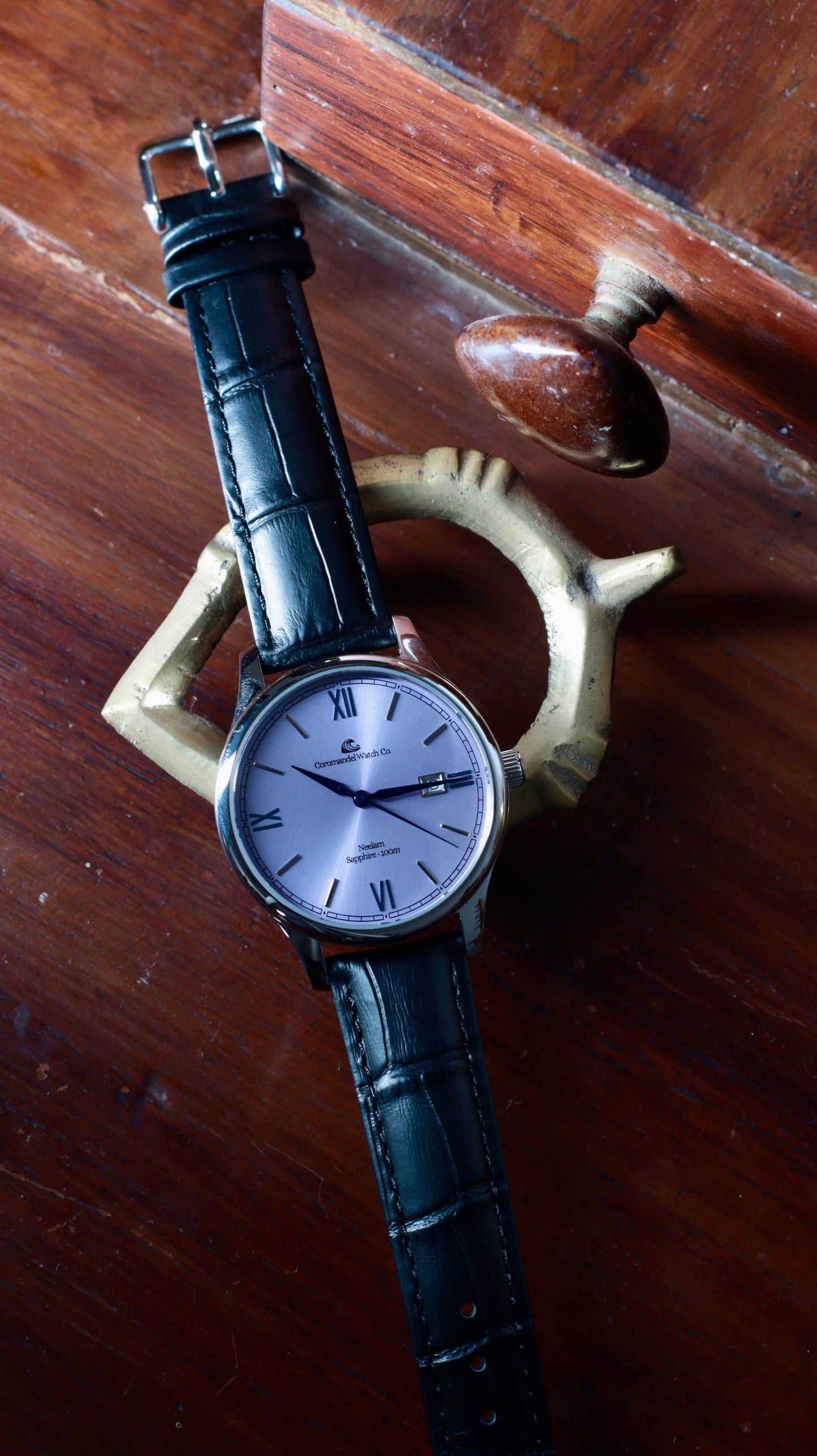Varnam Collection - Neelam - Sunburst Purple Dial by Coromandel Watch Co
