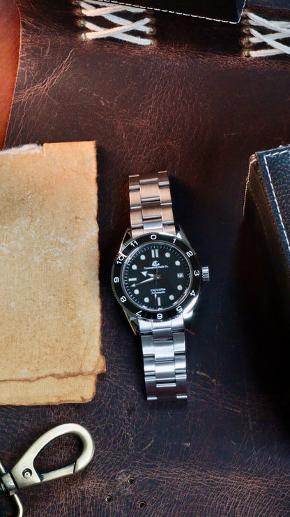 Marina Edition 2.0 by Coromandel Watch Co. - Automatic Watch - Black Dial [SOLD OUT]