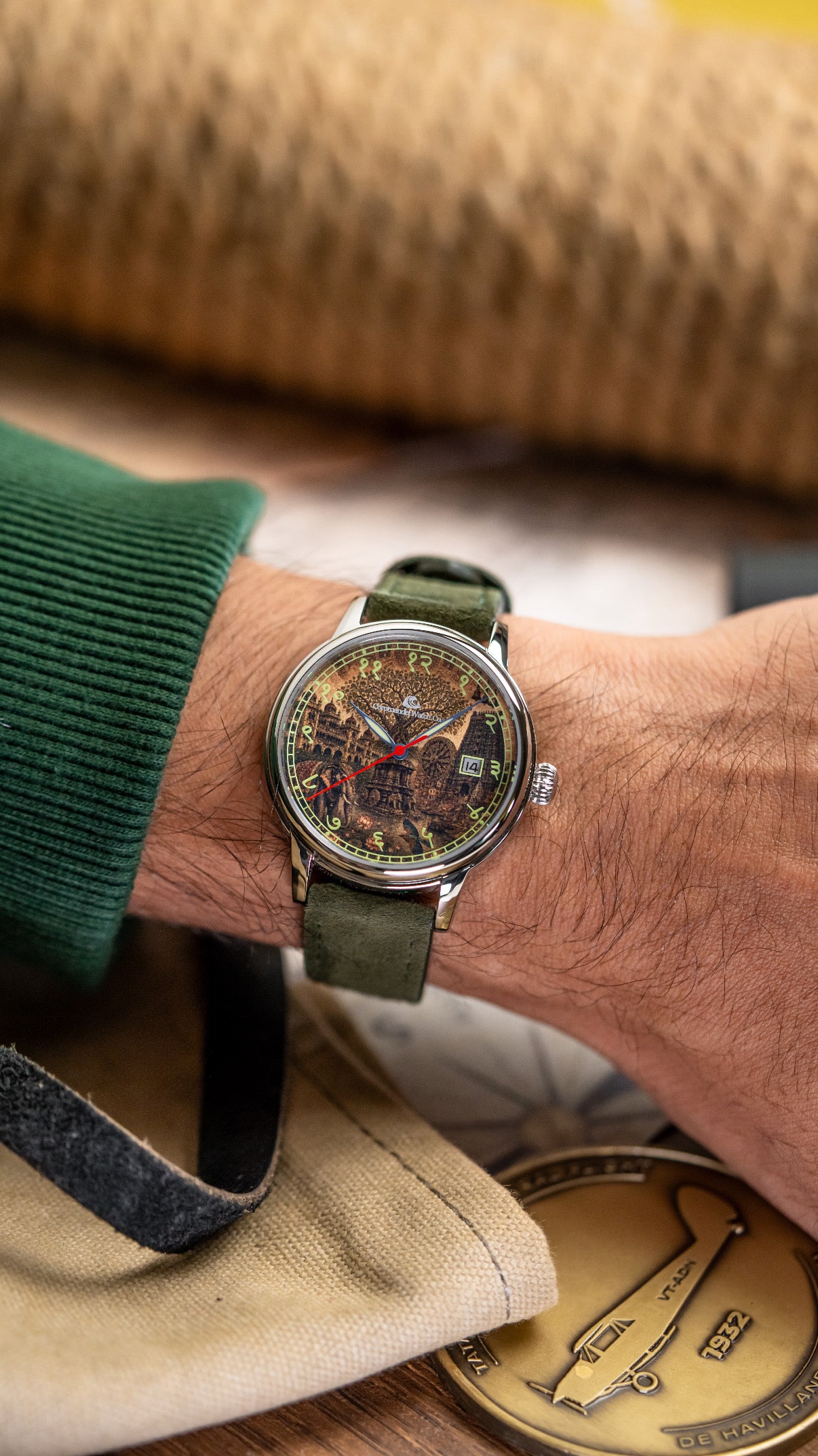 [SOLD OUT] Bhoomi II - Automatic - Limited Edition - Miyota 8215 - Anti Reflective Sapphire Crystal