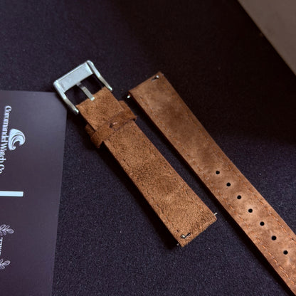 Suede Leather Strap - 18mm