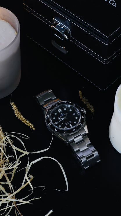 Marina Edition 2.0 by Coromandel Watch Co. - Automatic Watch - Black Dial