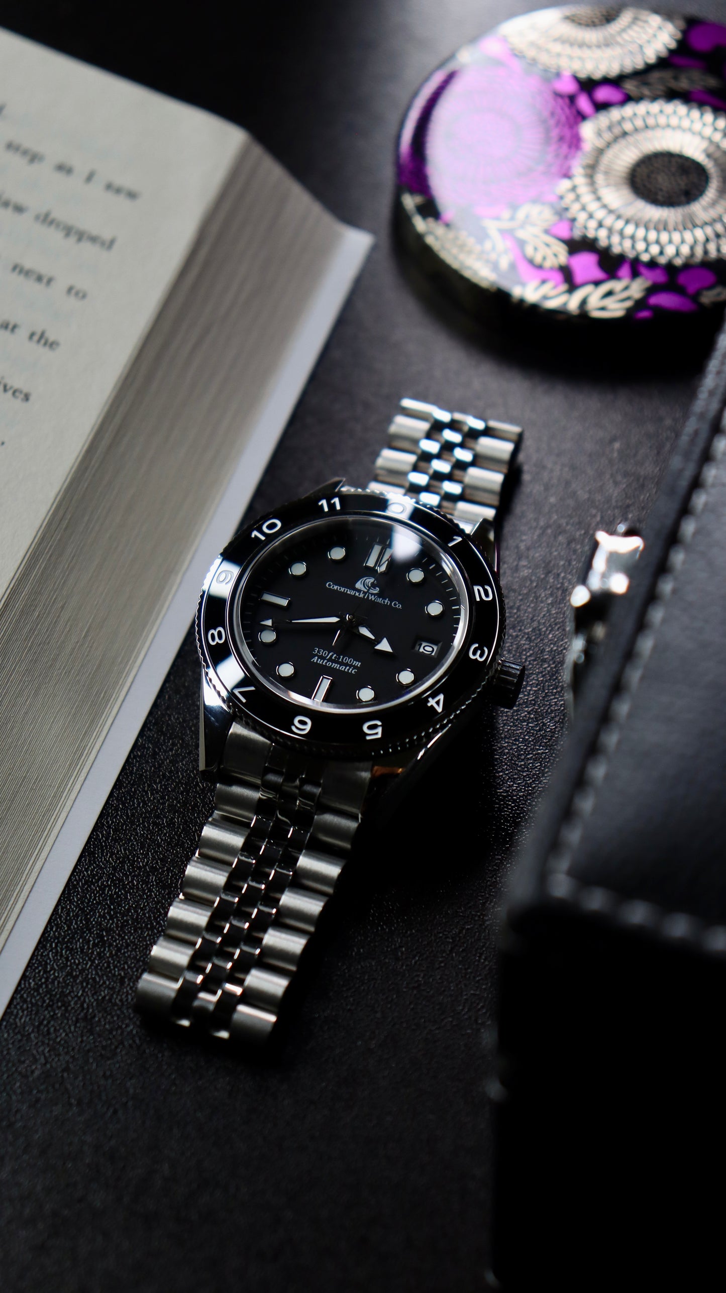 Marina Edition 2.0 by Coromandel Watch Co. - Automatic Watch - Black Dial