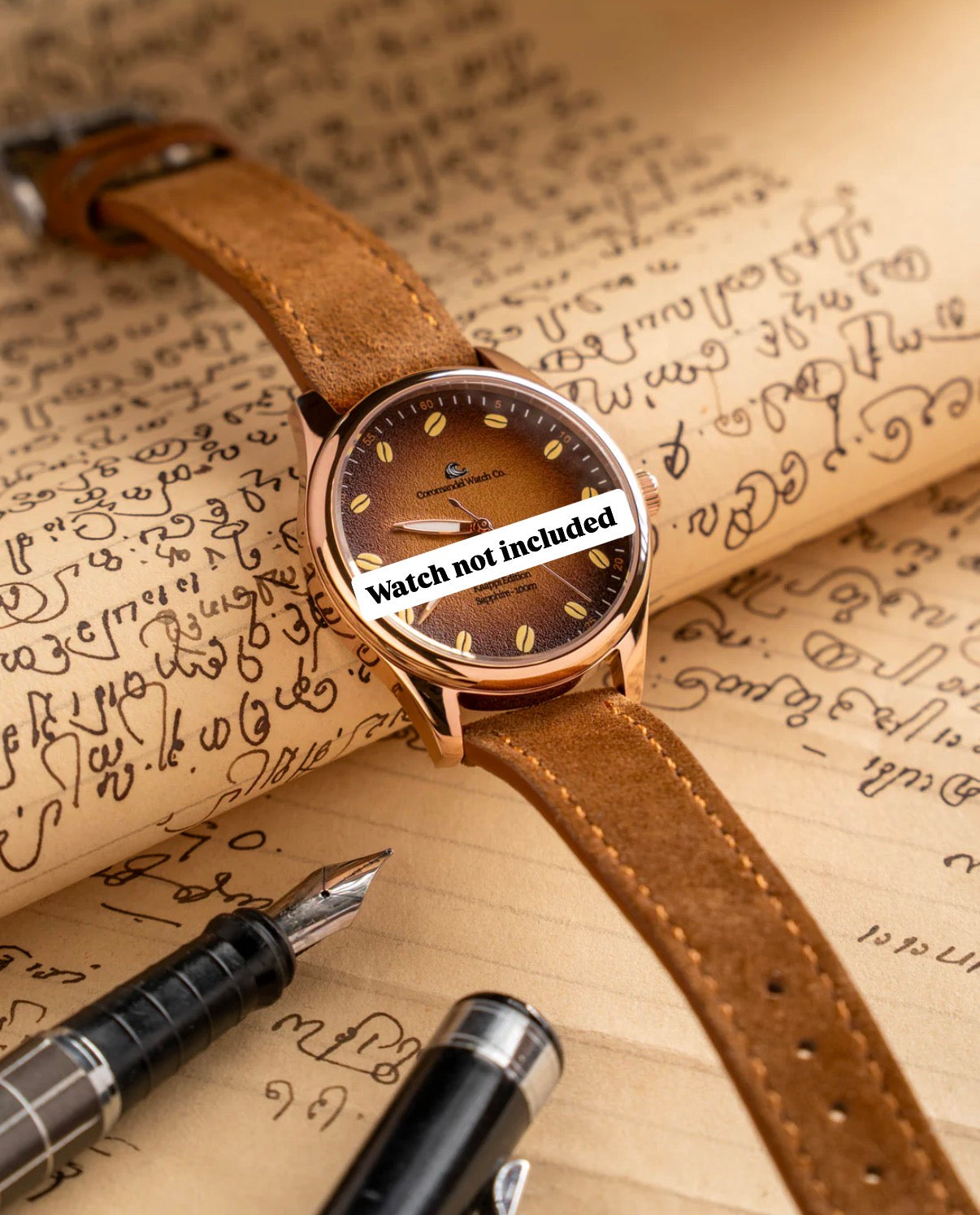 Suede Leather Strap - 18mm