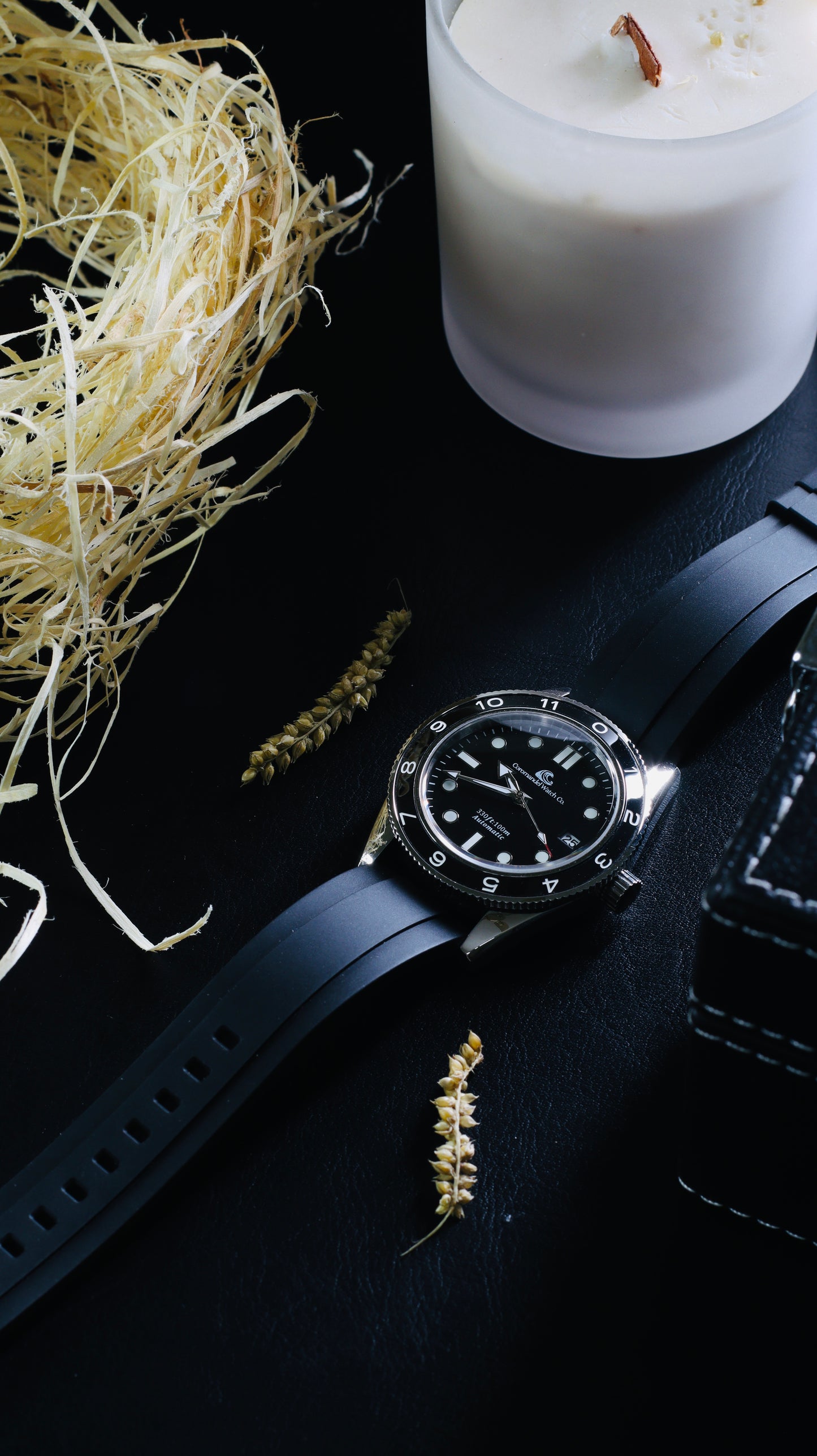 Marina Edition 2.0 by Coromandel Watch Co. - Automatic Watch - Black Dial