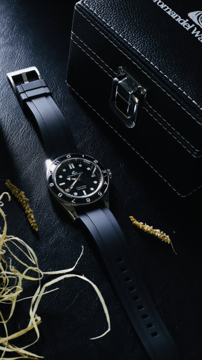 Marina Edition 2.0 by Coromandel Watch Co. - Automatic Watch - Black Dial