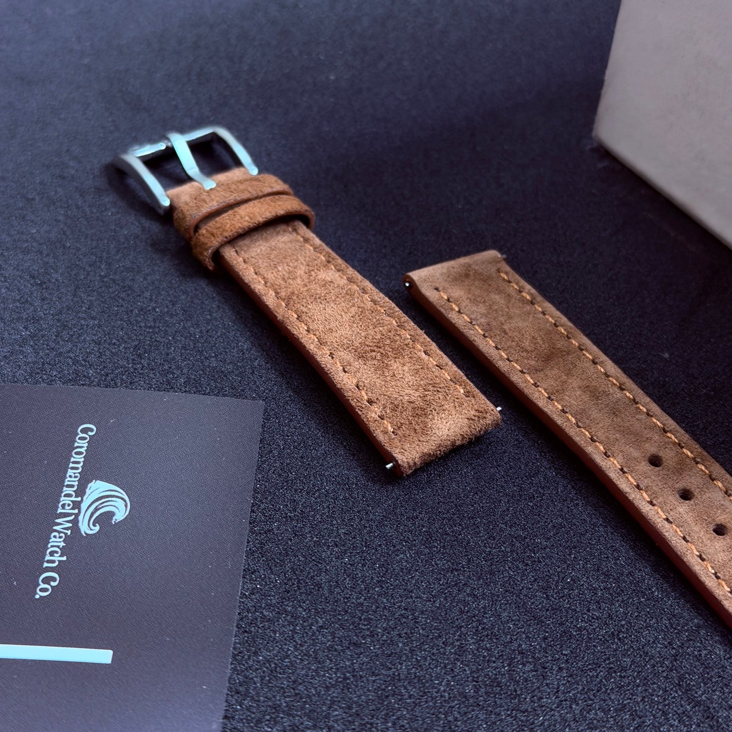 Suede Leather Strap - 18mm