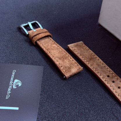 Suede Leather Strap - 18mm