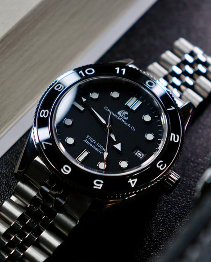 Marina Edition 2.0 by Coromandel Watch Co. - Automatic Watch - Black Dial