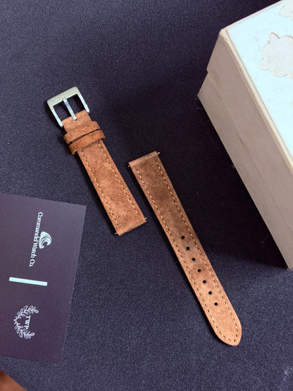 Suede Leather Strap - 18mm