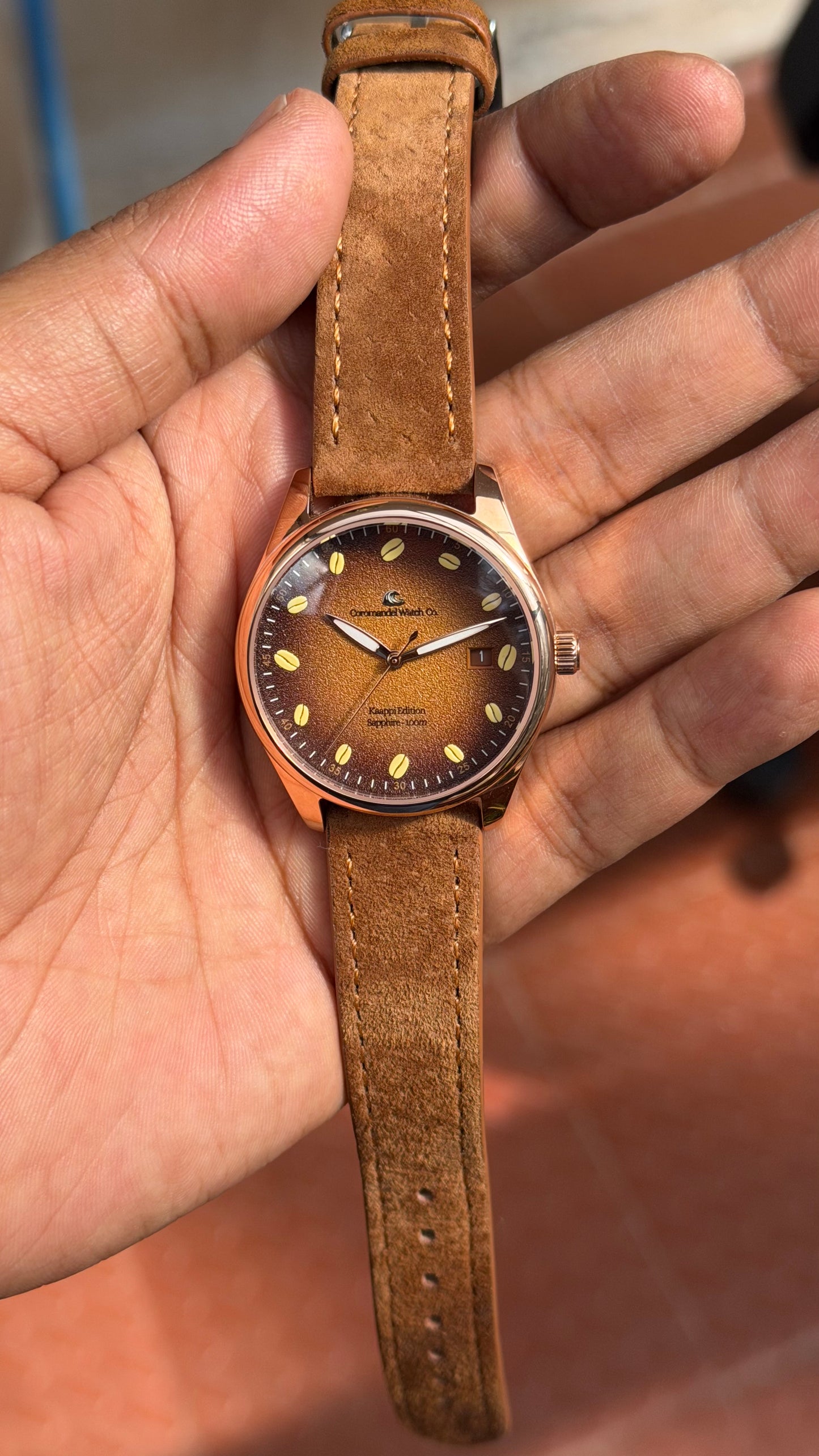 Kaappi Edition by Coromandel Watch Co - 36mm Sapphire Crystal - Quartz - 4th March 11.00am onwards