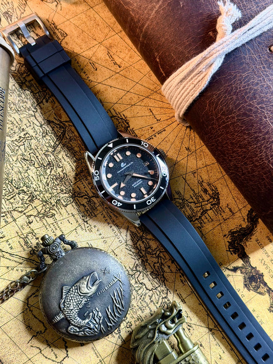 The Marina Diver by Coromandel Watch Co - NH35 Automatic Watch | Domed Sapphire | Ceramic Bezel | 200M Water Resistance