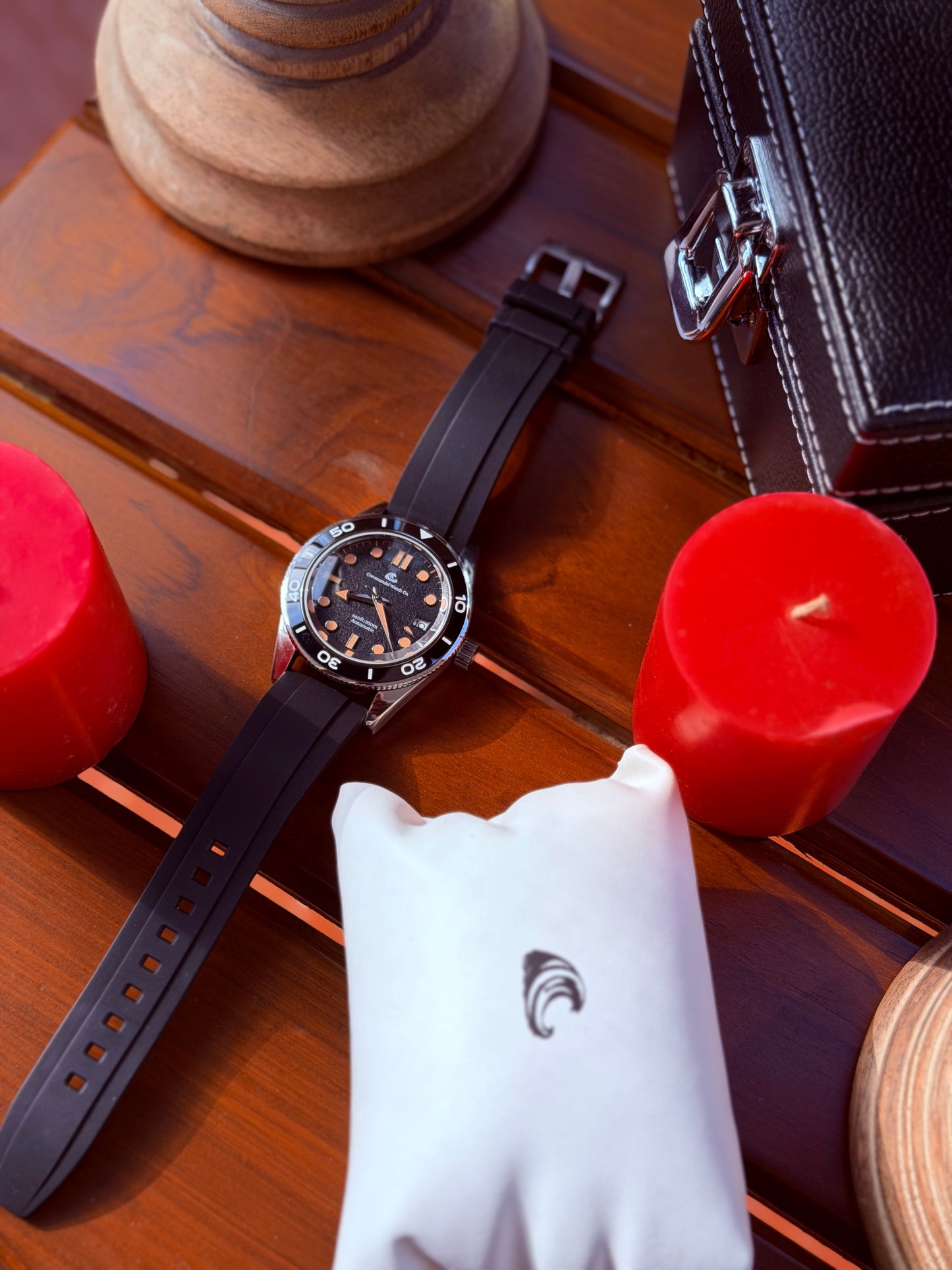 The Marina Diver by Coromandel Watch Co - NH35 Automatic Watch | Domed Sapphire | Ceramic Bezel | 200M Water Resistance