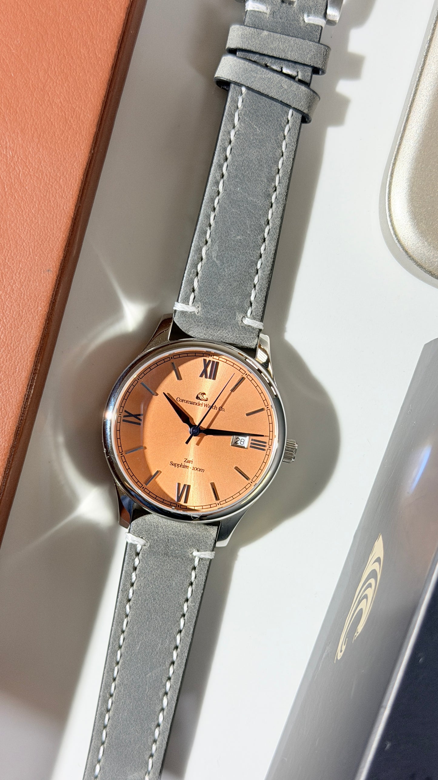 Varnam Collection - Zari Sunburst Salmon Dial - 4th Sept 11.00am onwards