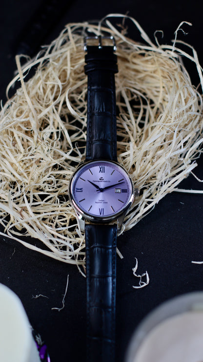 Varnam Collection - Neelam - Sunburst Purple Dial by Coromandel Watch Co