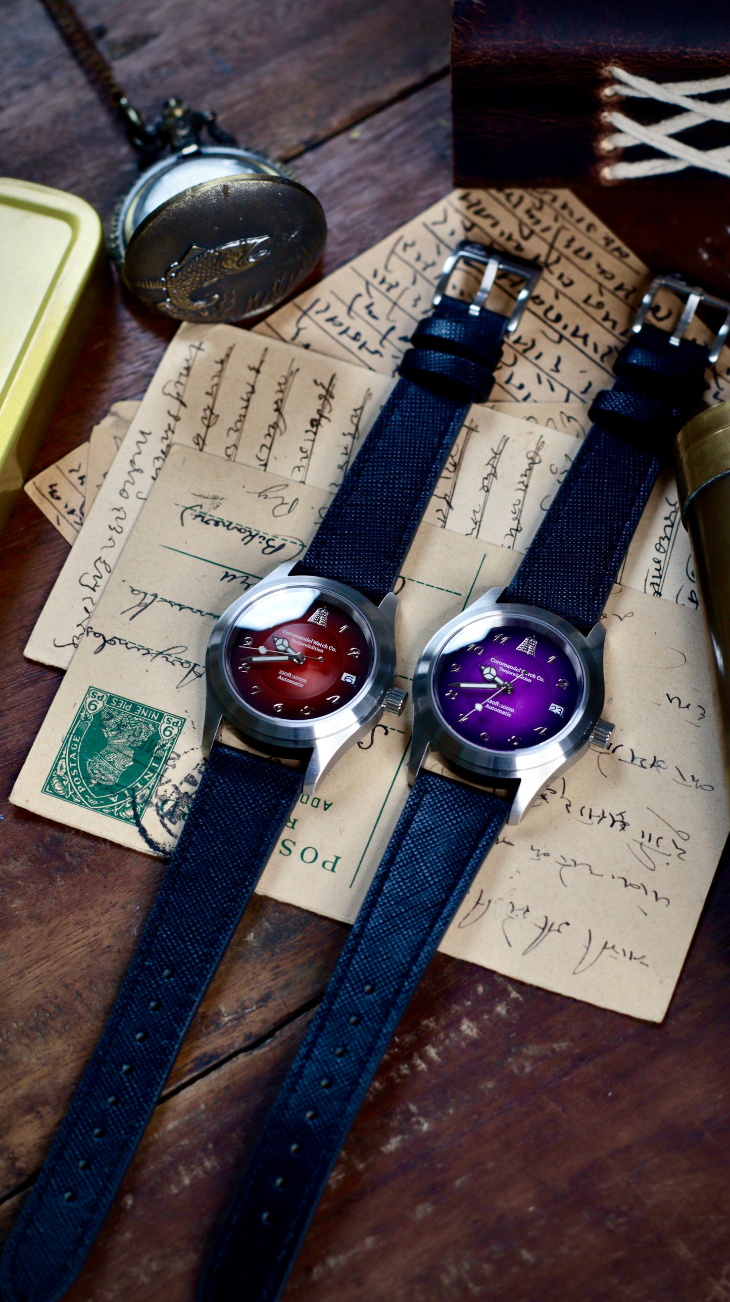 Tanjore Edition V3 - Royal Purple Automatic NH35A Movement