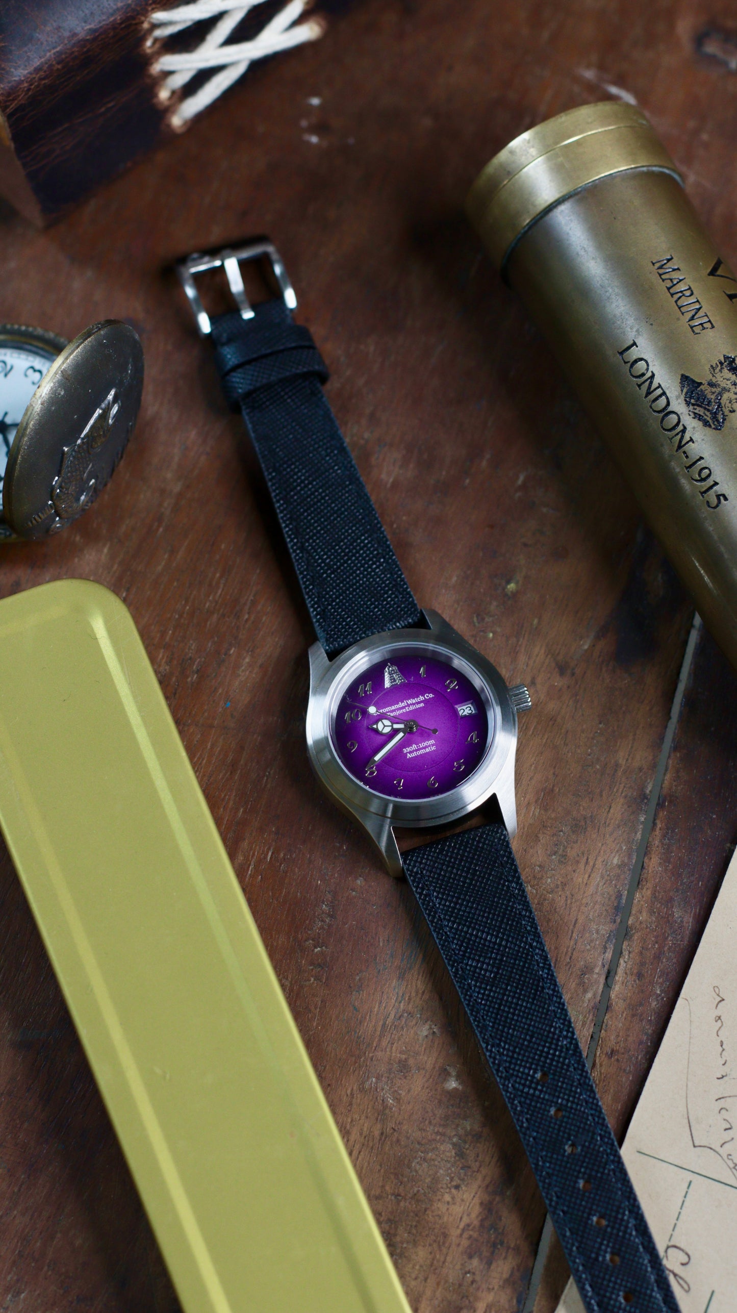 Tanjore Edition V3 - Royal Purple Automatic NH35A Movement