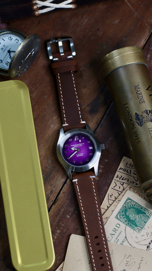 Tanjore Edition V3 - Royal Purple Automatic NH35A Movement