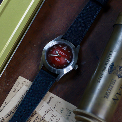 Tanjore Edition V3 - Deep Red Automatic NH35A Movement