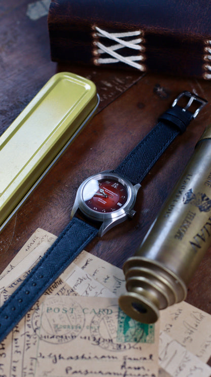 Tanjore Edition V3 - Deep Red Automatic NH35A Movement