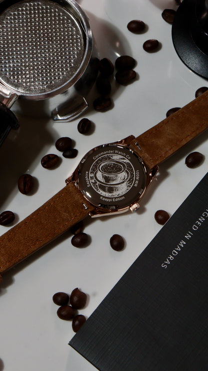 Kaappi Edition by Coromandel Watch Co - 36mm Sapphire Crystal - Quartz - 4th March 11.00am onwards