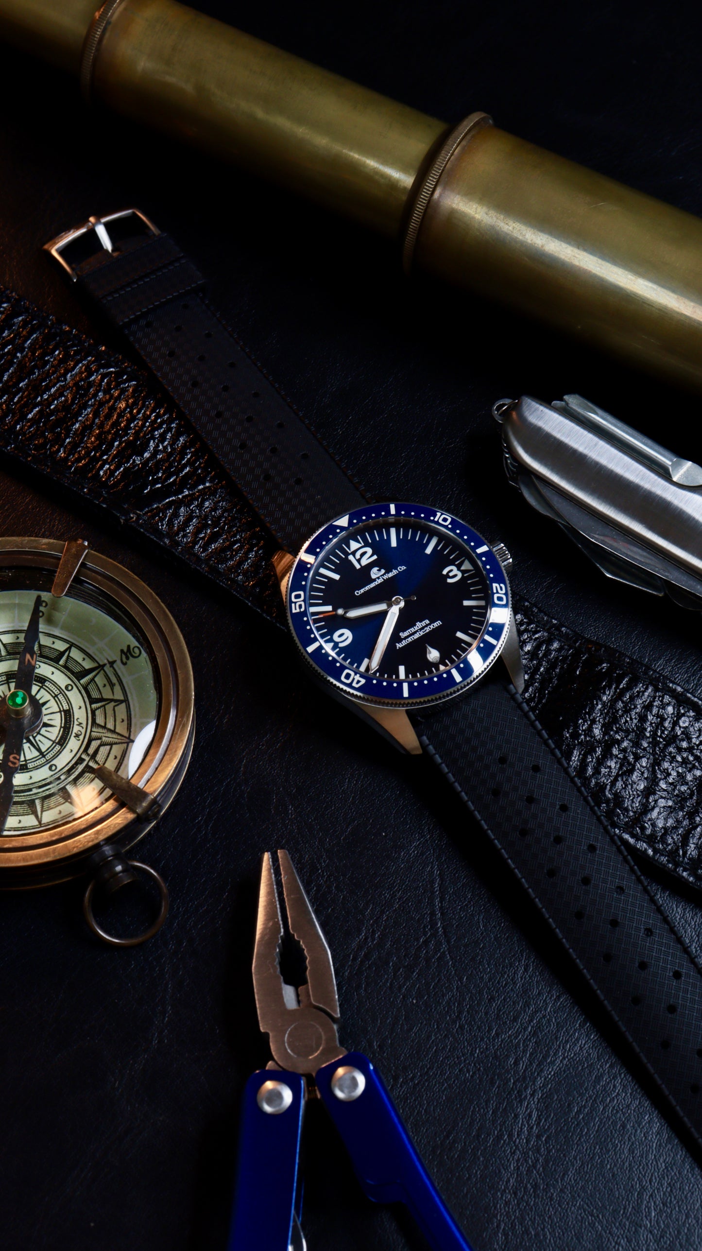 Samudhra V2 - Automatic Divers Watch - 200M - BGW9 - Curved Sapphire Crystal