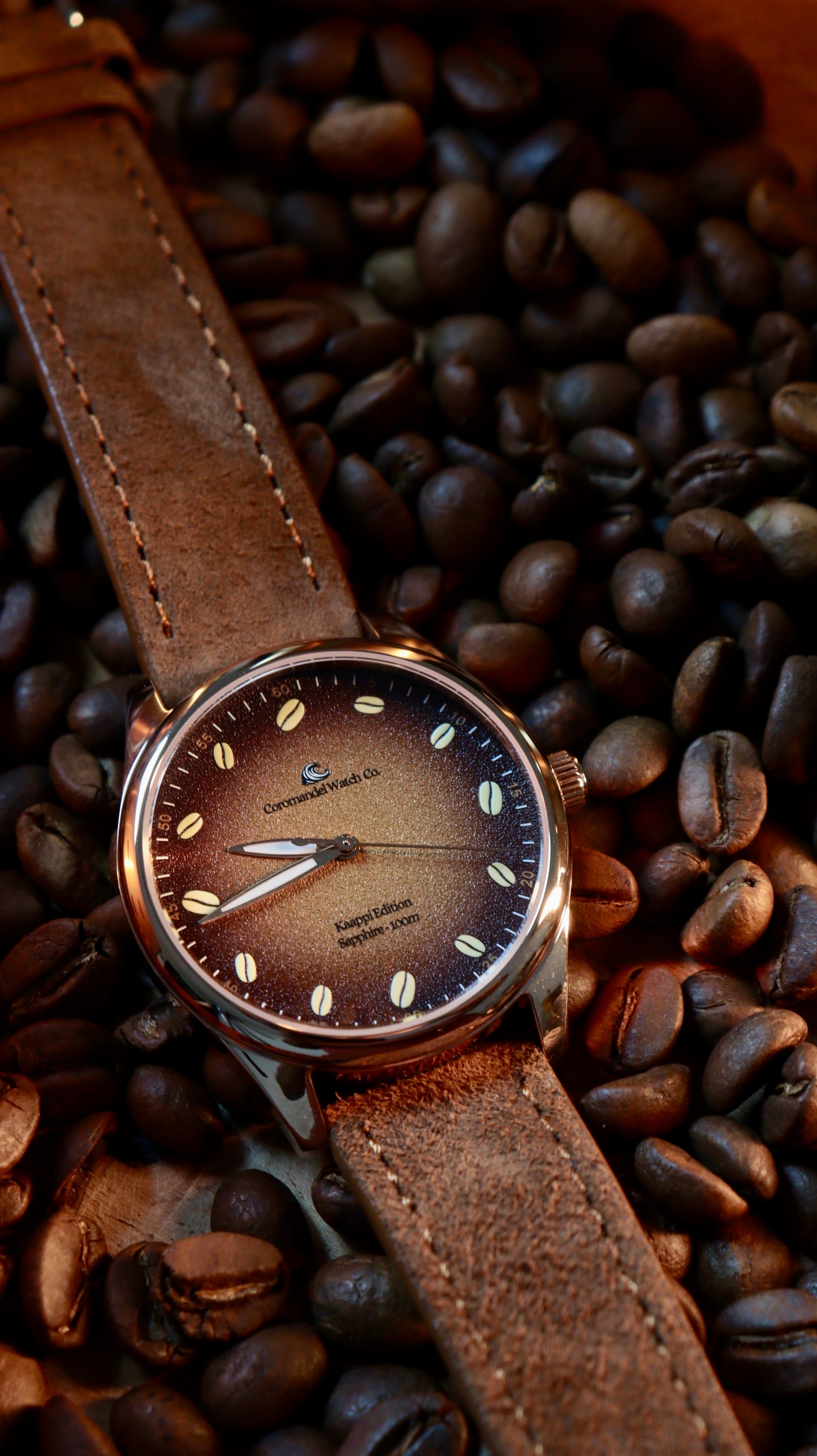 Pre Order - Kaappi Edition by Coromandel Watch Co - No Date Version