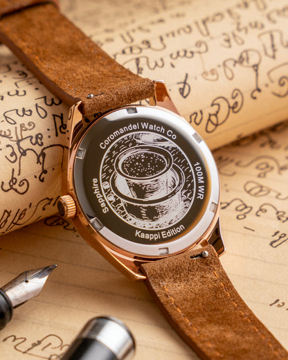 Pre Order - Kaappi Edition by Coromandel Watch Co - No Date Version