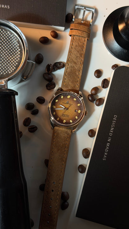 Kaappi Edition by Coromandel Watch Co - 36mm Sapphire Crystal - Quartz - 4th March 11.00am onwards