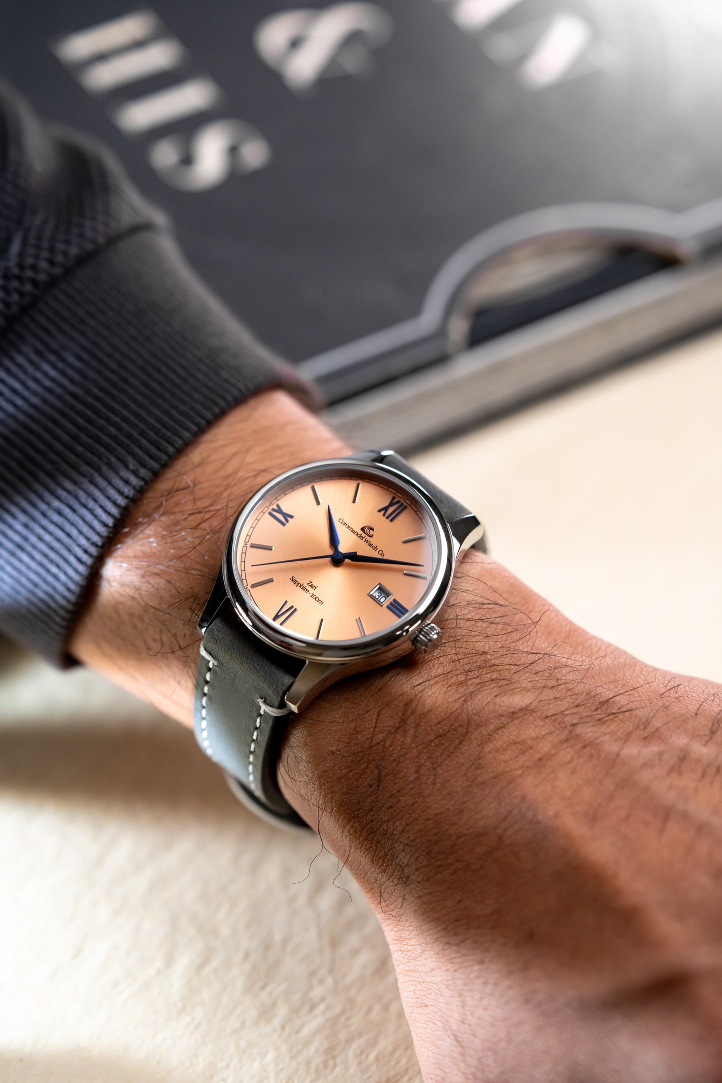 Varnam Collection - Zari Sunburst Salmon Dial - 4th Sept 11.00am onwards